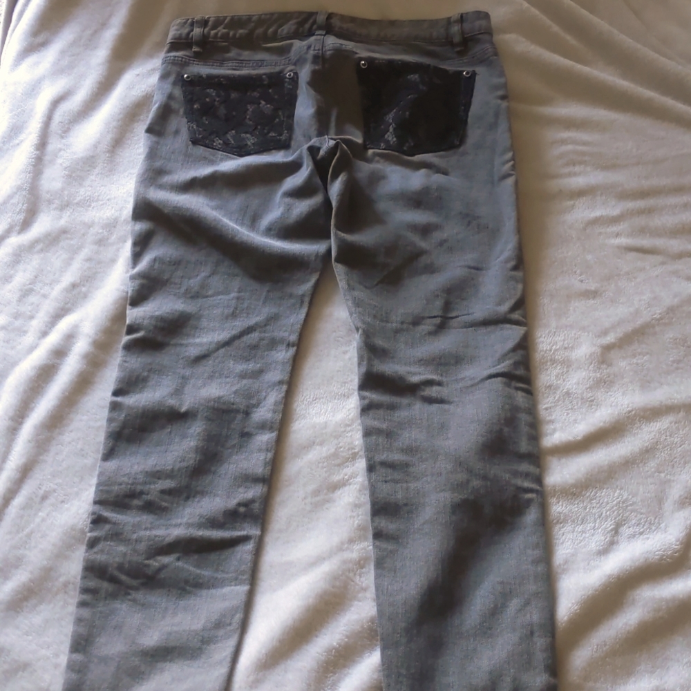 Michael Kors size 8 grey jeans